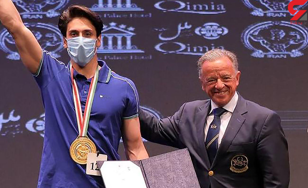 بدنساز خوش تیپ ملی‌پوش پناهنده آلمان شد ! + عکس