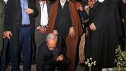 رئیس قوه قضاییه شبانه سر مزار سردار شهید قاسم سلیمانی رفت +عکس