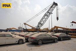 اتفاق عجیب در بازدید از گمرک بوشهر| تصاویری از خاک خوردن خودروهای لاکچری 