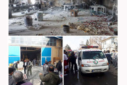 انفجار هولناک در کارخانه رنگ‌ سازی | آخرین وضعیت حال مصدومان | اطفاء حریق هنوز ادامه دارد 