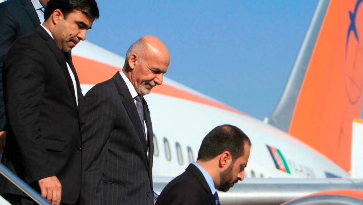 رئیس جمهور افغانستان کجاست؟