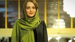 عکس بهنوش طباطبایی در مزون لباس