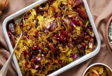 متفاوت‌ترین عدس پلوی زندگیت و بپز و لذت ببر | عدس پلوی گلستانی