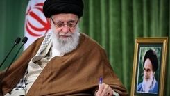 تصاویر خنده‌های رهبر انقلاب در واکنش به شعر طنز ناصر فیض درباره شب پیروزی برجام