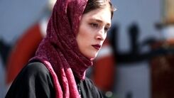 فراری شدن فرشته حسینی از نوید محمدزاده بعد از طلاق/تیپ عجیب استتار در آسانسور! +عکس عجیب