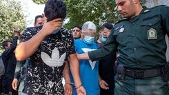 تصاویر گرداندن ۴ اراذل و اوباش خطرناک در تهران | دعوای  اشرار در خیابان مرتضوی اهالی را به وحشت انداخت