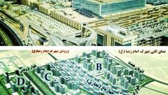 موقعیت مکانی پهنه d چیتگر