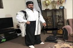 چهره عجیب گرگ ایرانی همه را غافلگیر کرد | ژست خاص هادی چوپان +عکس