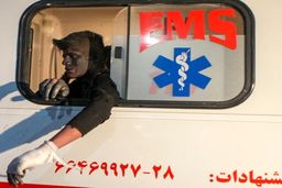 تصویر تلخ از یکی از مصدومان چهارشنبه سوری