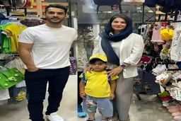 پوشش متفاوت همسر خارجی ساعد سهیلی در کیش | غذاهای لاکچری روی میز ساعد سهیلی در رستوران همه را شوکه کرد +عکس