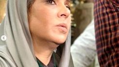 عکس نارحت کننده از خانواده نسرین مقانلو | نسرین مقانلو با همسر و پسرش برسرمزار فرزندش ارشیا +عکس