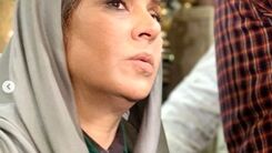 عکس نارحت کننده از خانواده نسرین مقانلو | نسرین مقانلو با همسر و پسرش برسرمزار فرزندش ارشیا +عکس