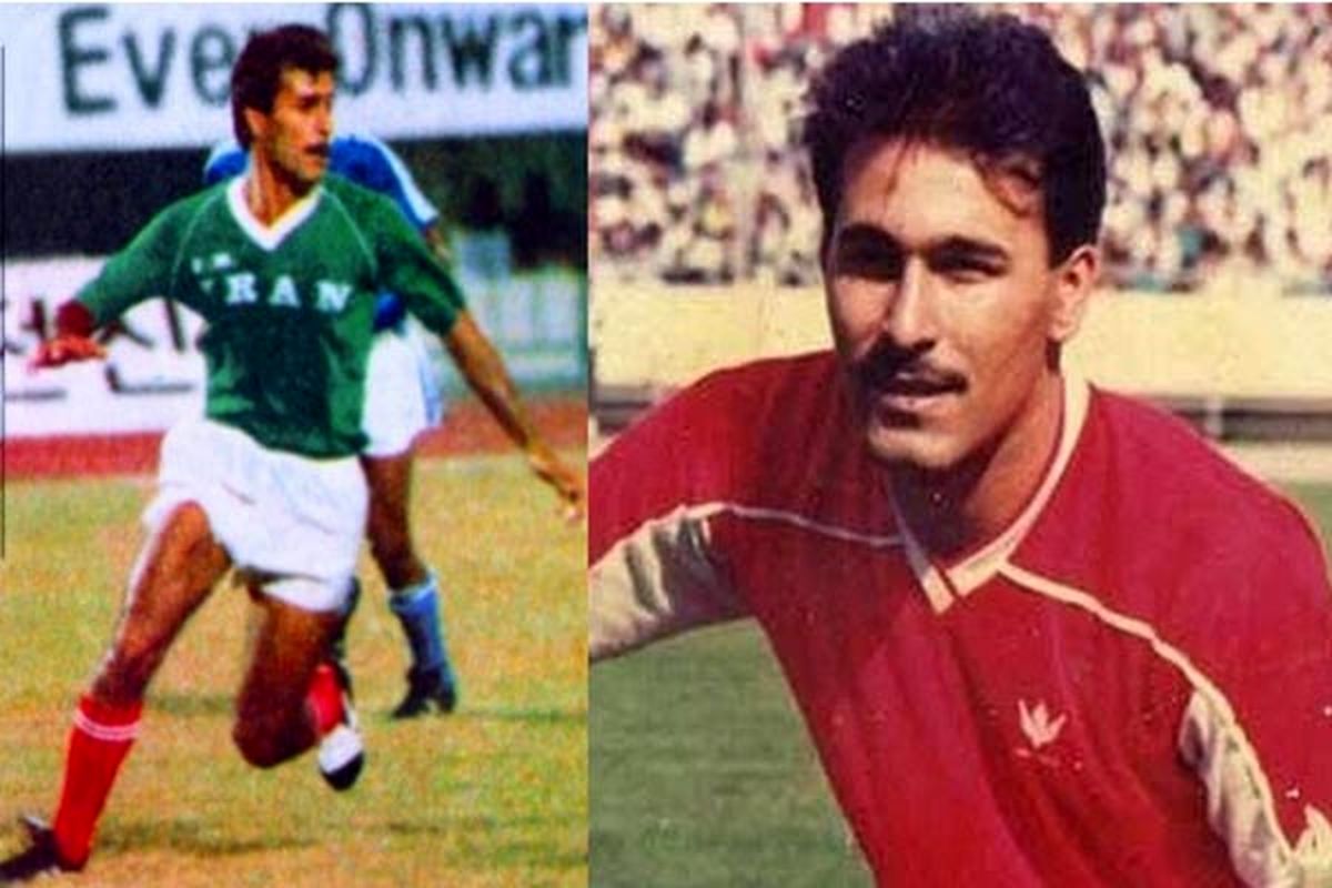 علی دایی در مراسم خاکسپاری فوتبالیست معروف +عکس