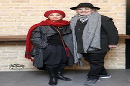 ست کردن جذاب زن و شوهر بی حاشیه سینما+عکس