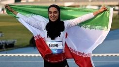 دختر ایرانی قهرمان رقابت ماده ۱۰۰ متر شد | فرزانه فصیحی کیست ؟