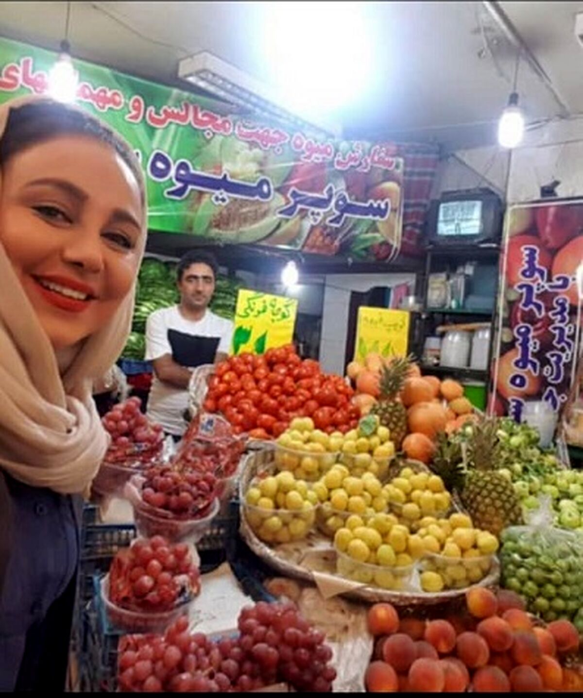میز شام شاهانه بهنوش بختیاری برای مهمانانش در این اوضاع اقتصادی +عکس جنجالی