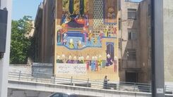 دیوارنگاره زیبا در تهران که دل همه را برد + عکس