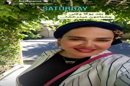 تغییرات دختر بهاره رهنما در خارج از کشور | بهاره رهنما با لباس کاملا ایرانی به جشنواره خارجی رفت +عکس