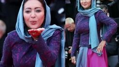 تصویر لو رفته از نیکی کریمی در پشت صحنه آتابای| علت دلخوری خانم بازیگر چیست؟