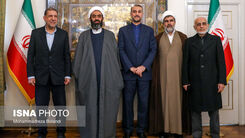 عکس معنادار امیر عبداللهیان با ۴ نماینده تحریم شده 