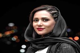 ژست نامتعارف پریناز ایزدیار با یک سگ+عکس