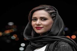 ژست نامتعارف پریناز ایزدیار با یک سگ+عکس