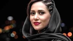 ژست نامتعارف پریناز ایزدیار با یک سگ+عکس