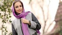 چپ شدن ماشین شبنم قلی خانی وسط خیابان در تهران!+فیلم