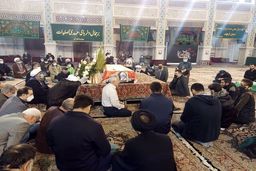 مراسم تشییع پیکر آیت الله مجتهد شبستری برگزار شد