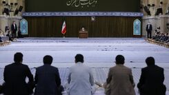 محفل انس با قرآن کریم در حضور رهبر انقلاب +عکس