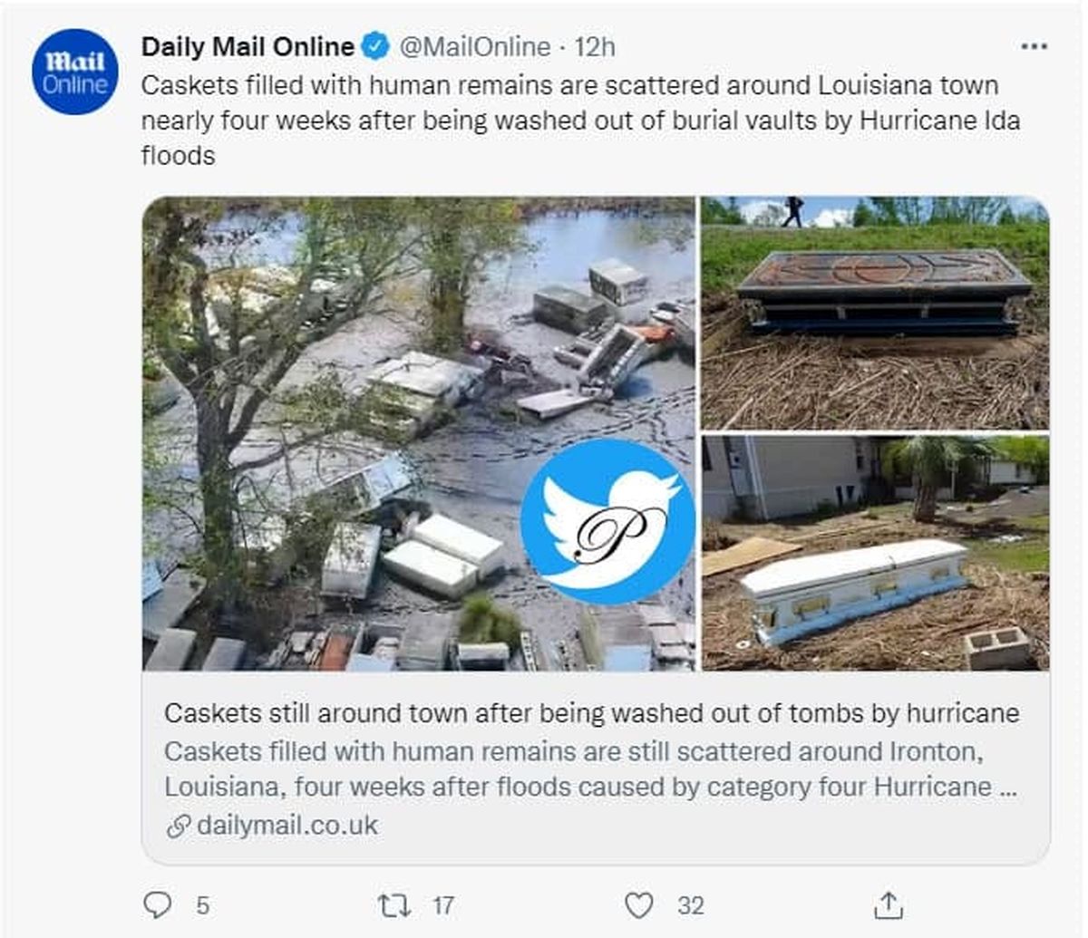 تابوت‌های پراز جنازه در شهر لوئیزیانا همه را به وحشت انداخت +فیلم 