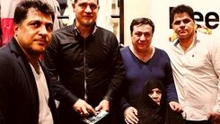 تصویری کمتر دیده شده از شهریار فوتبال ایران در کنار عقاب آسیا