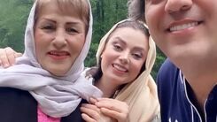 حیرت طرفداران از دیدن خانواده پر جمعیت صبا راد /تیپ دهاتی صبا راد توی ماشین لاکچری مانی! +عکس خبرساز 