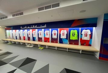 عکس جالب از رختکن ایران آماده دیدار برابر قطر +عکس