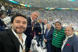 کی‌روش تماشاگر فینال جام جهانی +عکس