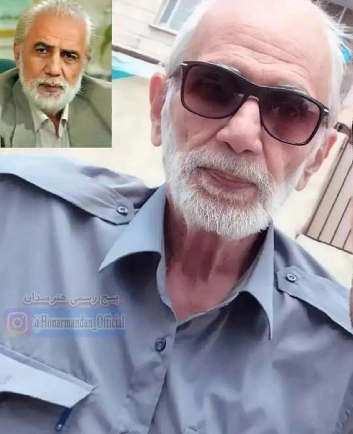 جدیدترین عکس از فرامرز صدیقی بعد از جنجال های اخیرش!