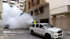 پشه‌کُشی در بندرعباس +عکس