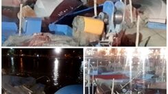 سونامی وحشتناک در بوشهر + عکس