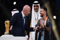 عبای عربی مسی پیراهن تیم ملی آرژانتین شد! + عکس