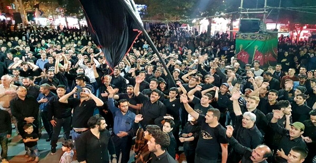 تصاویری از اسب تعزیه و شبیه خوانی عاشورا در نیویورک