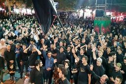 تصاویری از اسب تعزیه و شبیه خوانی عاشورا در نیویورک