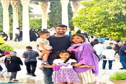 عکس جنجالی حسین ماهینی با همسرش در شیراز