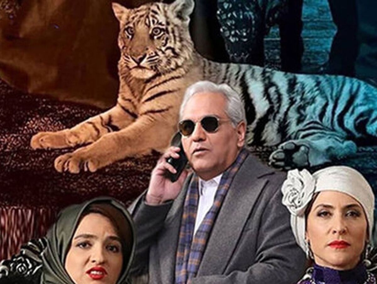 سکانس جنجالی سریال دراکولا/لحظه وحشتناک حمله ببر به ویشکا آسایش+فیلم لو رفته 