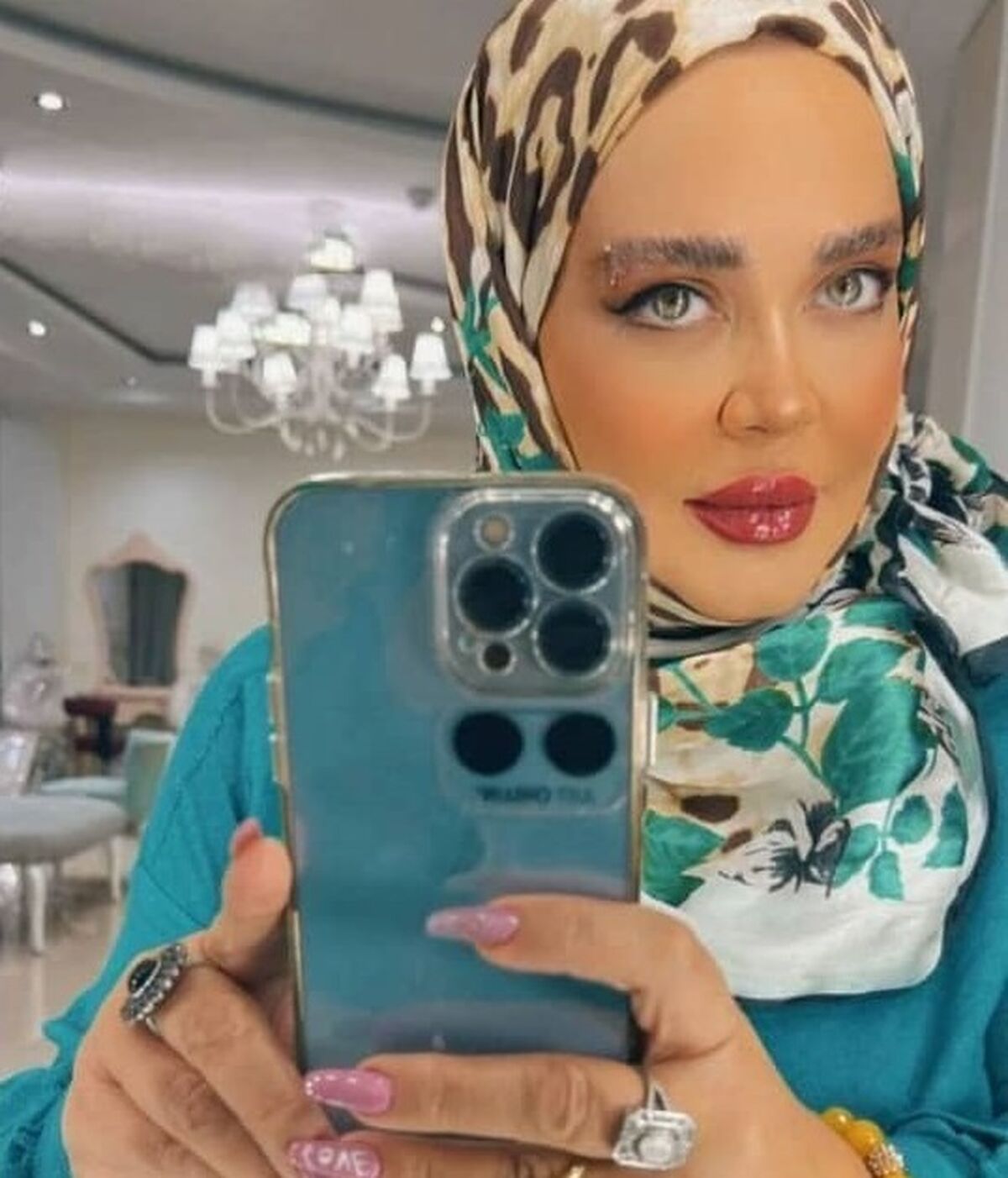 عاشقانه های علنی بهاره رهنما برای همسر سومش جنجال به پا کرد | بهاره رهنما چه شوهر دوسته! + عکس
