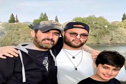 همسر سابق شهاب حسینی سال تحویل کنار مردی جوان و خوشتیپ | ازدواج پریچهر قنبری در آمریکا +عکس