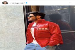 فیلم جنجالی محمدرضا گلزار و همسرش هنگام عبور از خیابان در تهران | واکنش محمدرضا گلزار به حرف های طرفدارانش +فیلم