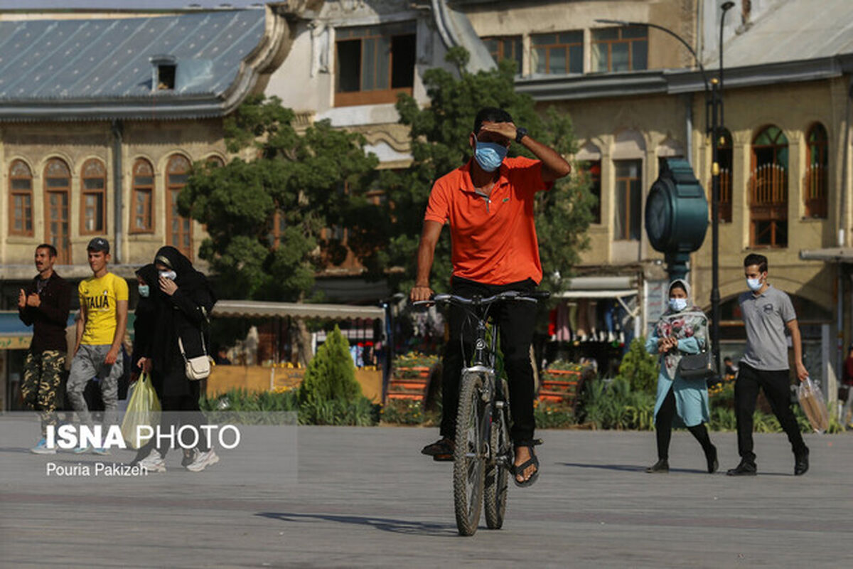 گرد و خاک شدید در راه تهران | هوا گرمتر می شود