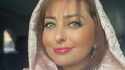 دور دور نفیسه روشن با حیوان خانگی بامزه اش / حرف های عاشقانه خانم بازیگر با کیست؟ +عکس