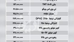 اینا قیمت ماشین نیست قیمت موتورسیکلته!