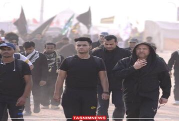حضور «قالیباف» در راهپیمایی اربعین +عکس